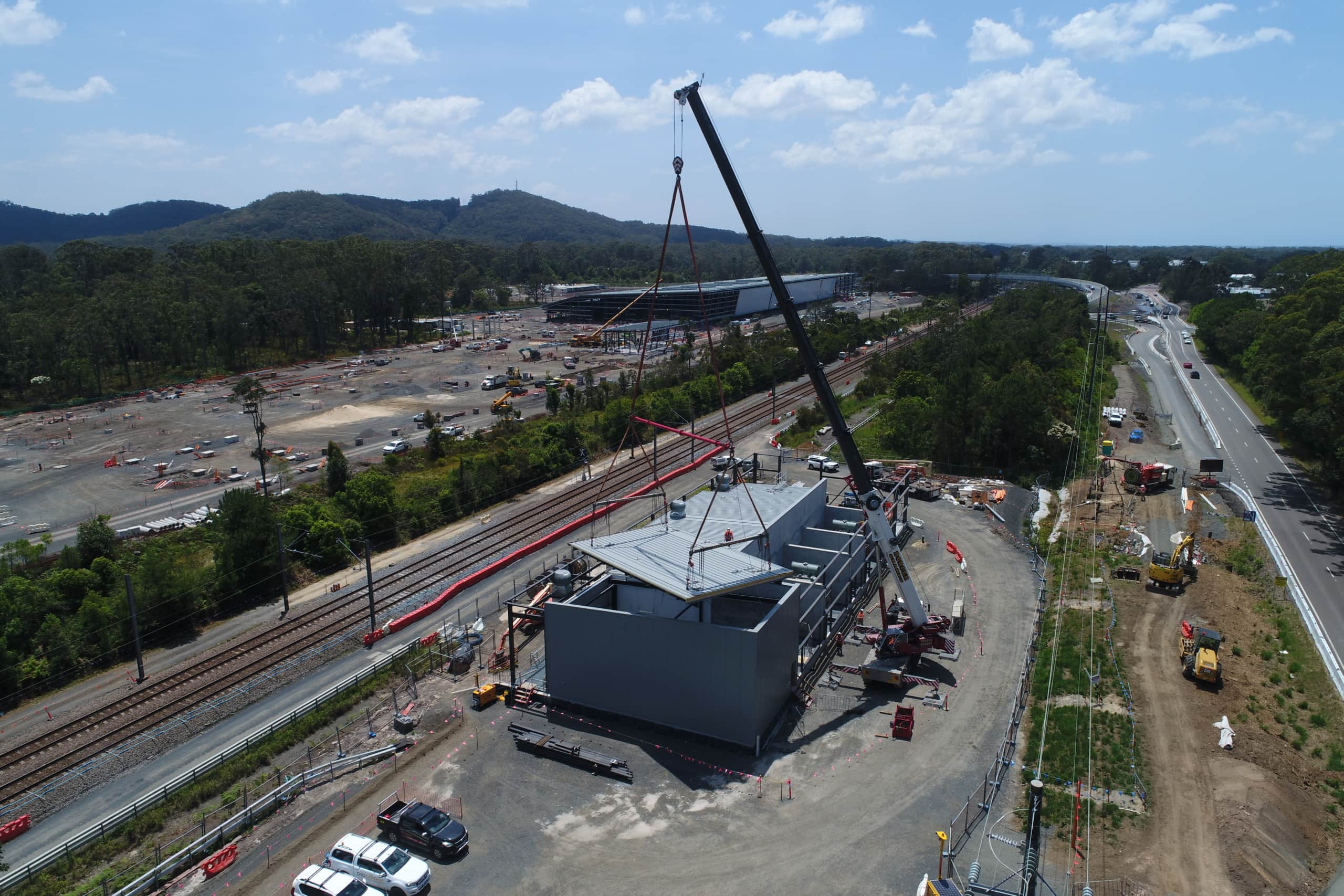 Aerial survey of construction sites for progress monitoring and reporting