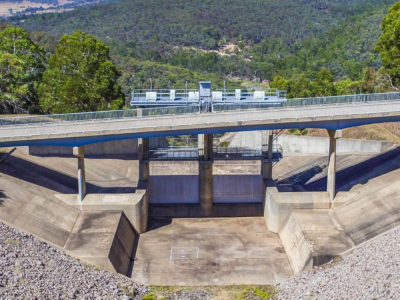 Dam Spillway Bridge