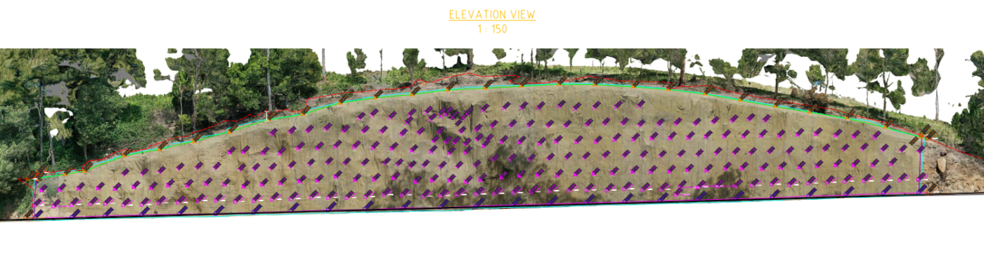 As-built surveys side view drawings with WAE feature extraction