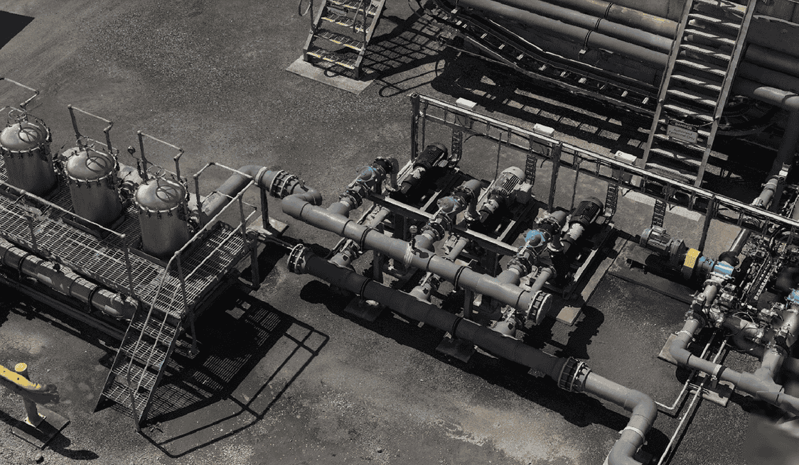 high detail photogrammetry model using drone survey for condition assessment