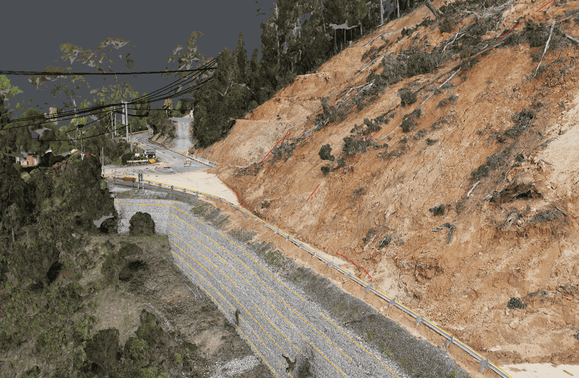 terrestrial laser scanning drone LiDAR and photogrammetry model combined for complete survey solution